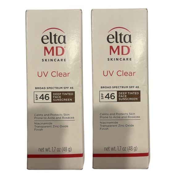 Other - EltaMD - UV Clear SPF 46 Deep Tinted (1.7 oz) - Face Sunscreen